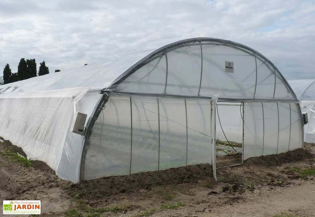 Serre Professionnelle Richel En Acier Et Polyéthylène 8 X 10 M 1 Serre Professionnelle Richel En Acier Et Polyéthylène 8 X 10 M