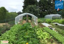 Serre à Tomate En Acier Et Polyéthylène Tonneau -Abriet Mobilier Soldes Boutique serre tomate cabriolet