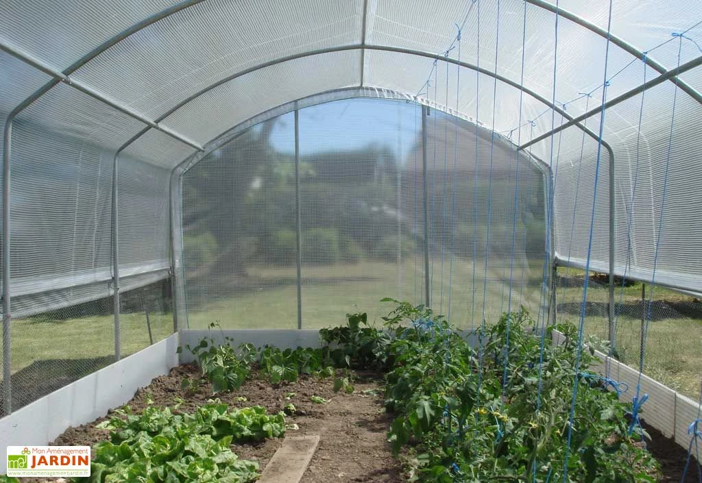 Serre Tunnel Tonneau En Polyéthylène 27 M² - 4 Saisons 9 X 3 M 1 Serre Tunnel Tonneau En Polyéthylène 27 M² - 4 Saisons 9 X 3 M