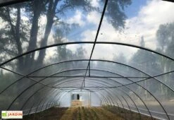 Serre Tunnel En Acier Et Polyéthylène Normandie – Largeur 6,50 M -Abriet Mobilier Soldes Boutique serre tunnel acier polyethylene normandie largeur 650m 1