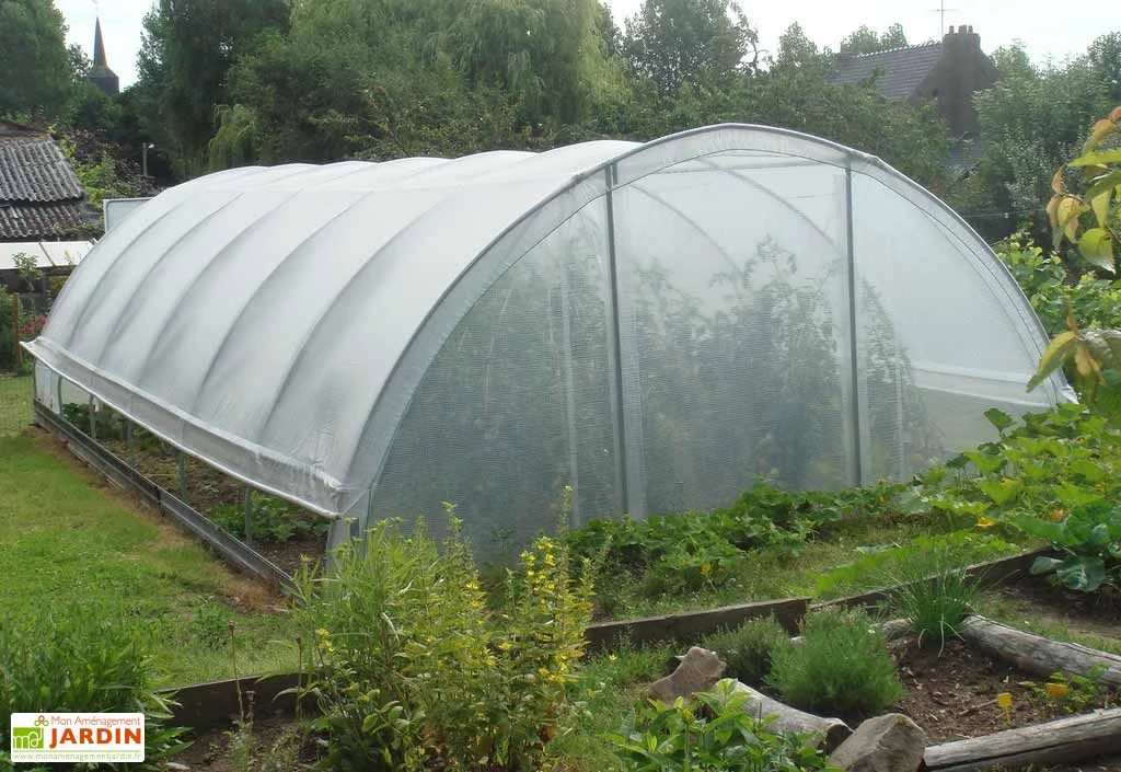 Serre Tunnel Tonneau En Polyéthylène 47 M² - Gothique 10,5 X 4,5 M 1 Serre Tunnel Tonneau En Polyéthylène 47 M² - Gothique 10,5 X 4,5 M