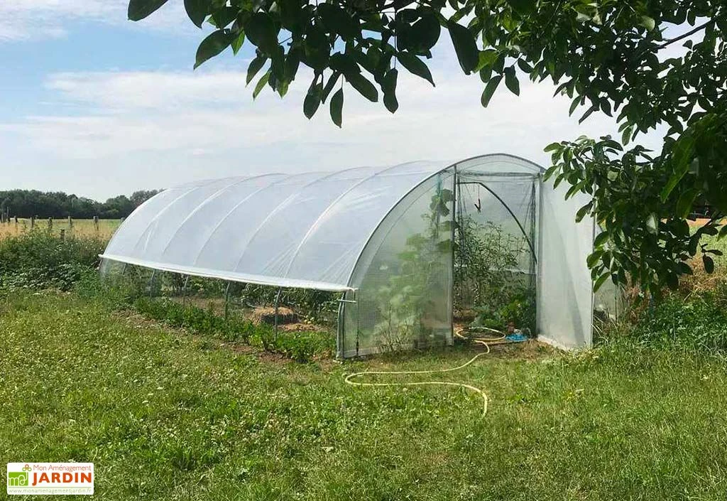 Serre Tunnel Tonneau En Polyéthylène 40 M² - Gothique 9 X 4,5 M 1 Serre Tunnel Tonneau En Polyéthylène 40 M² - Gothique 9 X 4,5 M