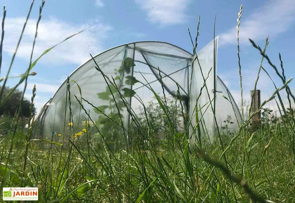 Serre Tunnel Tonneau En Polyéthylène 20 M² - Gothique 4,5 X 4,5 M 2 Serre Tunnel Tonneau En Polyéthylène 20 M² - Gothique 4,5 X 4,5 M – Image 2
