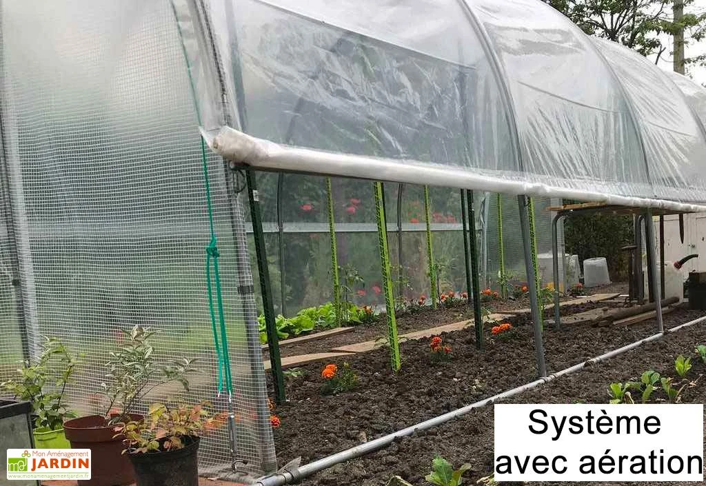 Serre Tunnel Tonneau En Polyéthylène 18 M² - Jardinière 6 X 3 M 3 Serre Tunnel Tonneau En Polyéthylène 18 M² - Jardinière 6 X 3 M – Image 3