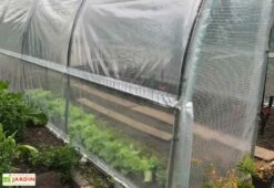 Serre Tunnel Tonneau En Polyéthylène 24 M² - Jardinière 8 X 3 M 7 Serre Tunnel Tonneau En Polyéthylène 24 M² - Jardinière 8 X 3 M -Abriet Mobilier Soldes Boutique serre tunnel jardiniere tonneau polyethylene 3m details 3