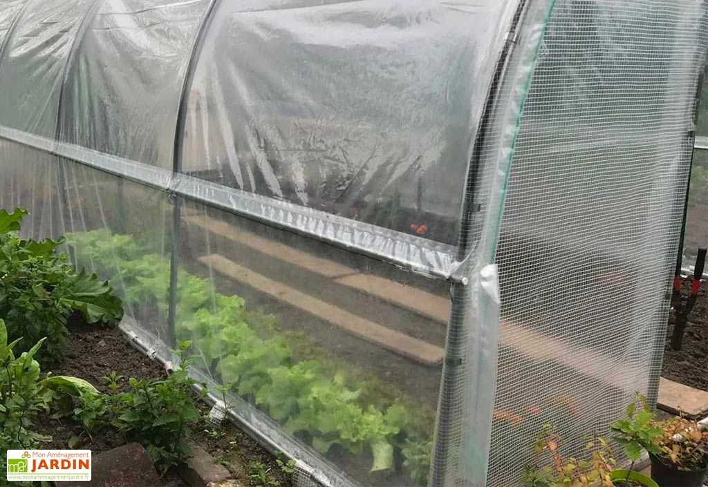 Serre Tunnel Tonneau En Polyéthylène 24 M² - Jardinière 8 X 3 M 4 Serre Tunnel Tonneau En Polyéthylène 24 M² - Jardinière 8 X 3 M – Image 4