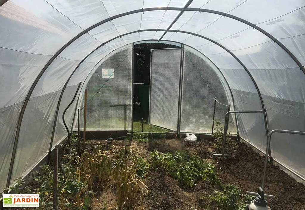 Serre Tunnel Tonneau En Polyéthylène 39 M² - Mini 10,5 X 3,7 M 2 Serre Tunnel Tonneau En Polyéthylène 39 M² - Mini 10,5 X 3,7 M – Image 2