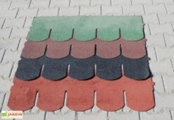 Carport En Bois Traité Alaska - 23,3 M² 5 Carport En Bois Traité Alaska - 23,3 M² -Abriet Mobilier Soldes Boutique shingle vert noir rouge marron carports jagram