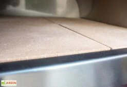 Four à Bois Extérieur En Inox Perla 66 X 68 Cm + Chariot -Abriet Mobilier Soldes Boutique sole four bois chariot perla