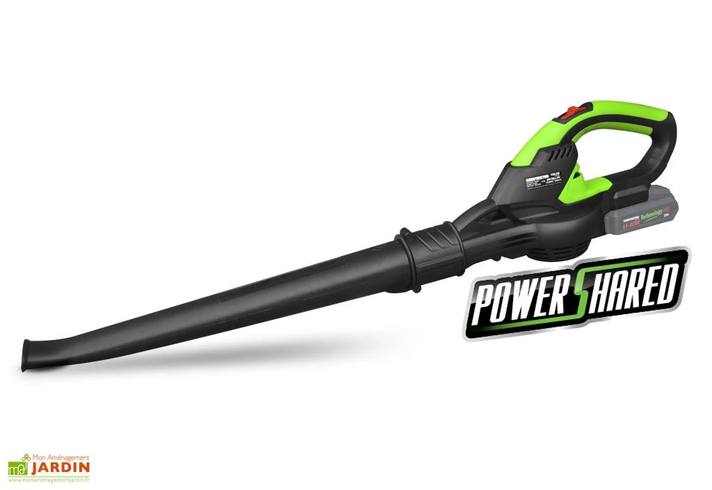 Souffleur Sans Fil PowerShared 20V - Sans Batterie 1 Souffleur Sans Fil PowerShared 20V - Sans Batterie