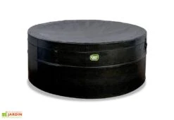 EXIT TOYS Spa Extérieur Rigide Rond 4 Places Ø 184 Cm – Leather Premium Noir -Abriet Mobilier Soldes Boutique spa exterieur rigide 4 places exit toys