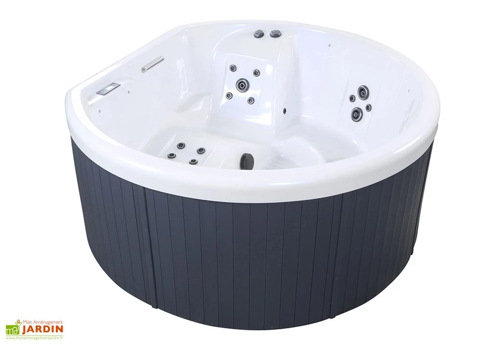 Spa D’extérieur Rigide 4 Places – Halfmoon 1 Spa D’extérieur Rigide 4 Places – Halfmoon