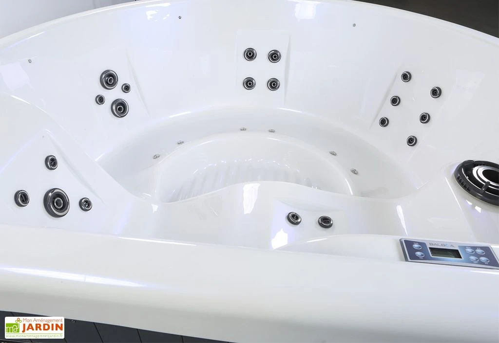 Spa D’extérieur Rigide 4 Places – Halfmoon 5 Spa D’extérieur Rigide 4 Places – Halfmoon – Image 5