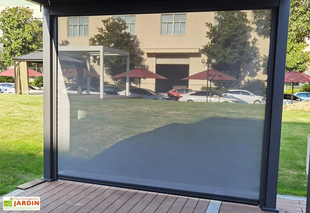 Store Latéral Enroulable Pour Pergola Bioclimatique Ombrea – 3 M 3 Store Latéral Enroulable Pour Pergola Bioclimatique Ombrea – 3 M – Image 3