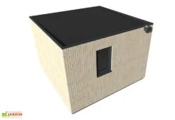 Studio De Jardin Modulable En Bois De Sapin Brut Como 13 M² 11 Studio De Jardin Modulable En Bois De Sapin Brut Como 13 M² -Abriet Mobilier Soldes Boutique studio jardin modulable bois sapin brut como 13 m 3