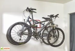 Mottez Support Mural Rabattable Pour 2 Vélos -Abriet Mobilier Soldes Boutique support de velo mural