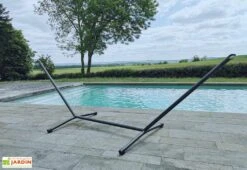 Support Pour Hamac Advant 120 Anthracite 300cm
