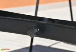 Ensemble Repas De Jardin 6 Personnes En Métal Et Mosaïque Zelie -Abriet Mobilier Soldes Boutique support parasol table jardin givex