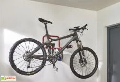 Mottez Support Mural Rabattable Pour 2 Vélos -Abriet Mobilier Soldes Boutique support velo mural rabattable
