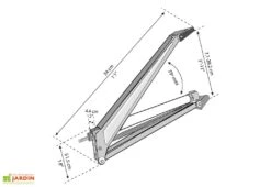 Système D'ouverture Automatique De Lucarne De Toit 8 Système D'ouverture Automatique De Lucarne De Toit -Abriet Mobilier Soldes Boutique systeme ouverture automatique lucarne palram canopia