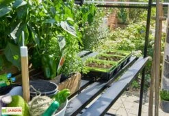 Table De Jardinage En Aluminium Pour Serre Halls Qube 66 (64 X 182 Cm) -Abriet Mobilier Soldes Boutique table culture aluminium serre halls qube 66 64 182 cm 3