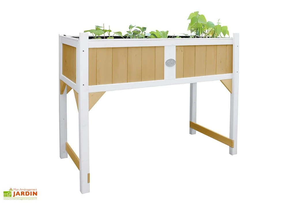 Axi Jardinière Sur Pieds En Bois De Hemlock - 120 X 54 X 94 Cm 1 Axi Jardinière Sur Pieds En Bois De Hemlock - 120 X 54 X 94 Cm