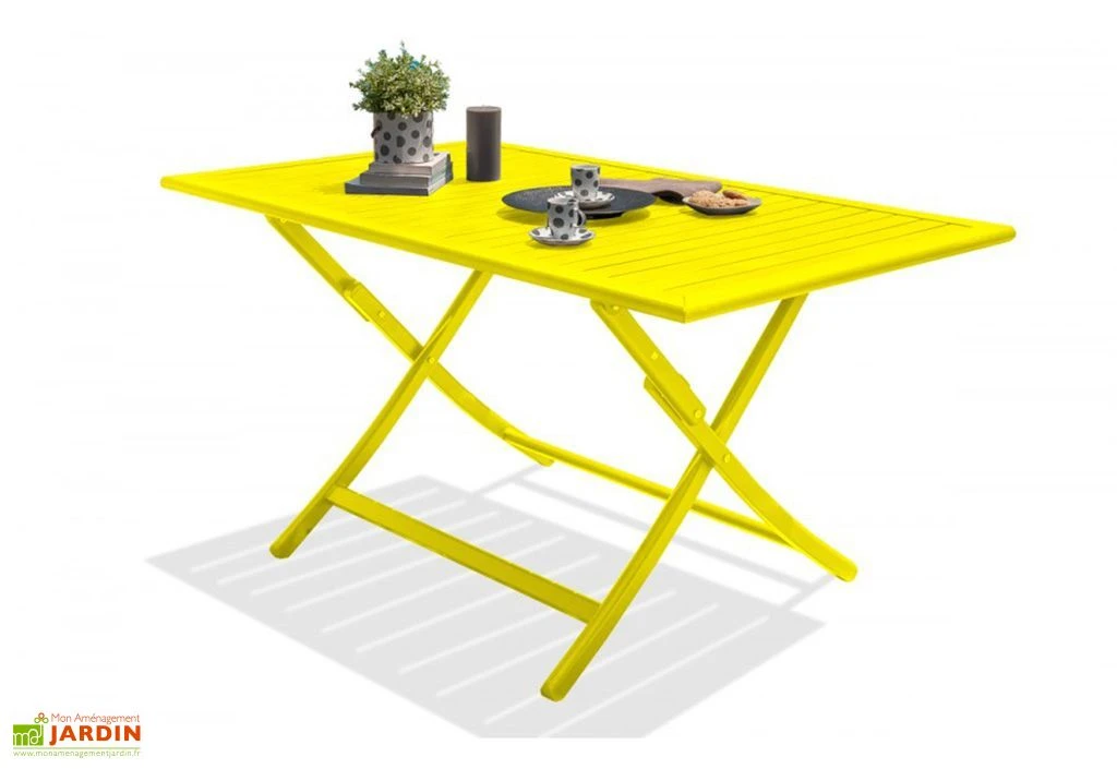 Table De Jardin Pliante Marius 140x80 5 Table De Jardin Pliante Marius 140x80 – Image 5