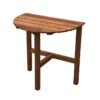 Table De Jardin Arrondie Pliante En Bois Traité – Adapt