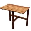 Table De Jardin Pliante En Bois Traité - Adapt