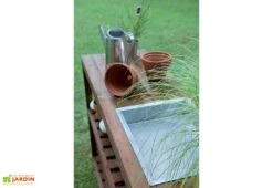 Table De Jardinage En Bois Traité Choko 5 Table De Jardinage En Bois Traité Choko -Abriet Mobilier Soldes Boutique table de preparation en bois choko jardipolys