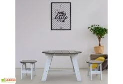 Axi Table Pour Enfant En Bois De Hemlock + Tabourets -Abriet Mobilier Soldes Boutique table enfant bois hemlock tabourets 2
