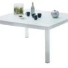 Table De Jardin Extensible WhiteStar En Aluminium Et Verre