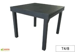 Table De Jardin Aluminium Modulo Gris Anthracite (Pls Dimensions) 7 Table De Jardin Aluminium Modulo Gris Anthracite (Pls Dimensions) -Abriet Mobilier Soldes Boutique table jardin aluminium gris anthracite rallonge modulo 4 12personnes 1
