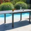 Table De Jardin Extensible En Aluminium Gaston – 135/270 Cm