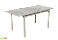 Hevea Table De Jardin Extensible En Aluminium Blanc Sarana 6 Hevea Table De Jardin Extensible En Aluminium Blanc Sarana -Abriet Mobilier Soldes Boutique table jardin extensible aluminium blanc sarana