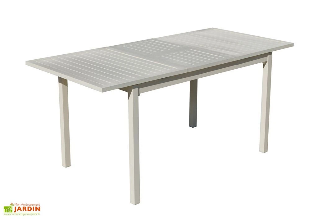 Hevea Table De Jardin Extensible En Aluminium Blanc Sarana 3 Hevea Table De Jardin Extensible En Aluminium Blanc Sarana – Image 3