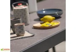 Table De Jardin Extensible Aluminium Et Céramique Stockholm 200/300 Cm 10 Table De Jardin Extensible Aluminium Et Céramique Stockholm 200/300 Cm -Abriet Mobilier Soldes Boutique table jardin extensible aluminium ceramique stockholm 200 300 cm 5