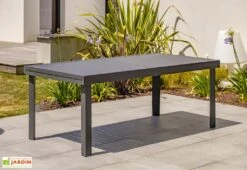 Table De Jardin Extensible En Aluminium Copenhague 200/300 Cm 6 Table De Jardin Extensible En Aluminium Copenhague 200/300 Cm -Abriet Mobilier Soldes Boutique table jardin extensible aluminium copenhague 100 200 300 cm 2