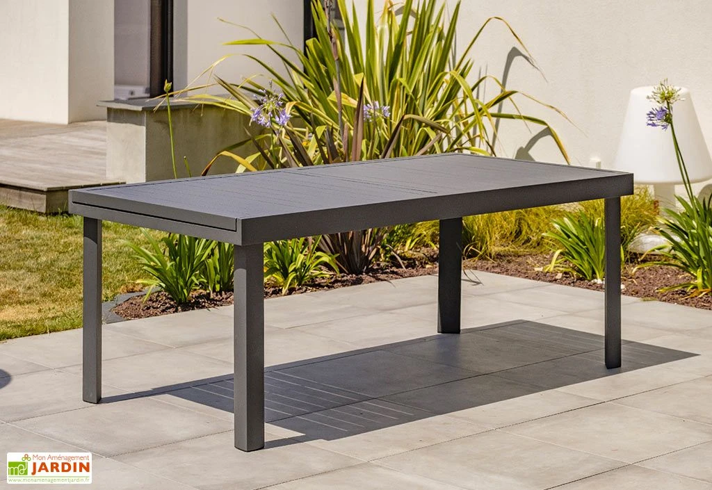 Table De Jardin Extensible En Aluminium Copenhague 200/300 Cm 3 Table De Jardin Extensible En Aluminium Copenhague 200/300 Cm – Image 3