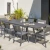 Table De Jardin Extensible En Aluminium Stockholm 200/300 Cm