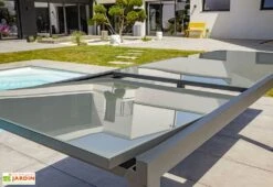Table De Jardin Extensible Aluminium Et Verre Tolede 200/300 Cm -Abriet Mobilier Soldes Boutique table jardin extensible aluminium verre tolede 200 300 cm 3
