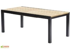 Table De Jardin Bali Extensible -Abriet Mobilier Soldes Boutique table jardin extensible bali pliee wilsa