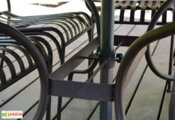 Table De Jardin Rectangulaire En Métal Et Mosaïque 160 X 90 Cm -Abriet Mobilier Soldes Boutique table jardin rectangulaire metal mosaique 160 90 cm 2