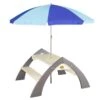Axi Table De Pique-Nique Kylo En Bois Écologique Et Parasol Inclus