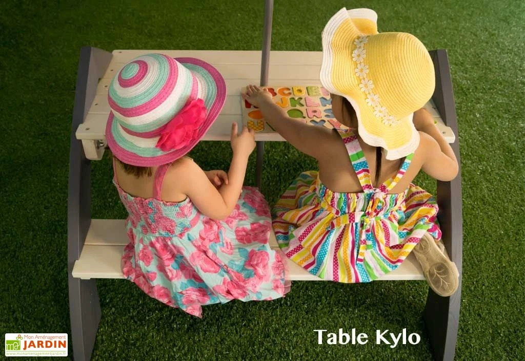 Axi Table De Pique-Nique Kylo En Bois Écologique Et Parasol Inclus 3 Axi Table De Pique-Nique Kylo En Bois Écologique Et Parasol Inclus – Image 3