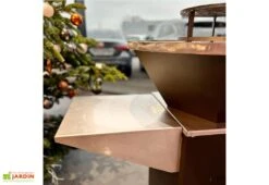 Tablette En Acier Pour Brasero « Classique » Et Brasero « Tourne-broche »