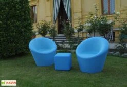 Cube De Jardin Lumineux Fluo Polyéthylène (plusieurs Couleurs) -Abriet Mobilier Soldes Boutique tabouret jardin mobilier lumineux fluo 5