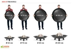 Braséro En Acier Décoré Toronto – 80 Cm 9 Braséro En Acier Décoré Toronto – 80 Cm -Abriet Mobilier Soldes Boutique taille brasero cookking avec homme comparaison 44