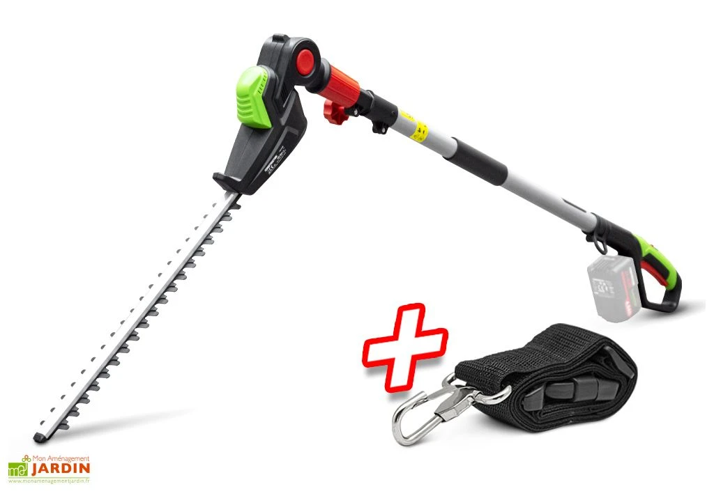 Taille Haie Sur Perche Sans Fil PowerShared 20V - Sans Batterie 1 Taille Haie Sur Perche Sans Fil PowerShared 20V - Sans Batterie