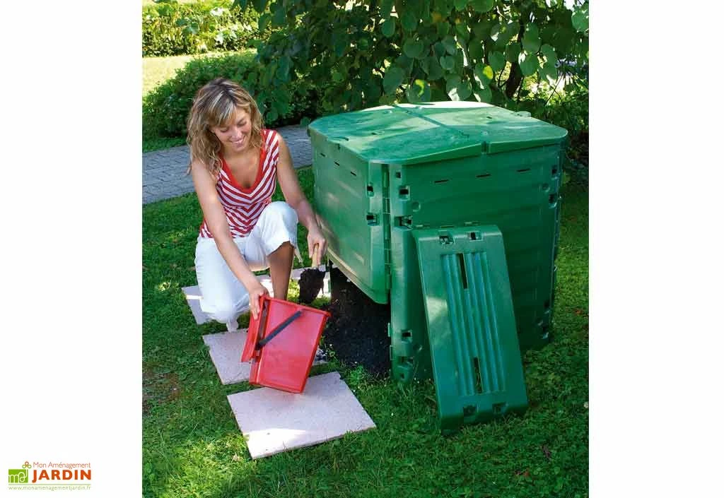 Garantia Composteur Thermo King Bac En Polypropylène + Couvercle Vert 600 L 2 Garantia Composteur Thermo King Bac En Polypropylène + Couvercle Vert 600 L – Image 2